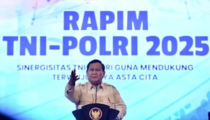 Presiden Prabowo: TNI-Polri Harus Berdedikasi Penuh untuk Bangsa dan Negara