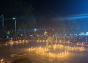 Pecinta Alam Gorontalo Gelar Aksi Lilin dan Doa untuk Almarhum Muhamad Jeksen