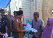 Bupati Boltara Resmikan Tiga Unit Rumah Layak Huni Di Kecamatan Sangkub