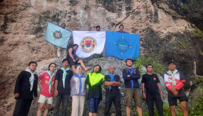 Eksplorasi Jalur T45 Bone Pantai, PKD Gorontalo Gelar Latgab Panjat Tebing