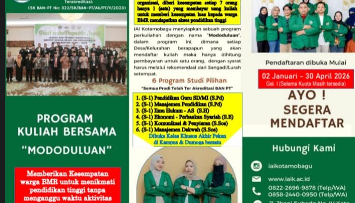 Rayakan Milad ke-7, IAIK Gratiskan Kuliah untuk Enam dari Tujuh Mahasiswa