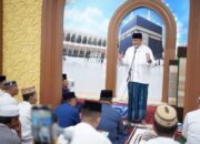 Tarawih di Masjid Darul Arqam, Gubernur Gusnar Umumkan Proyek Embarkasi Haji dan Penguatan Ekonomi Gorontalo