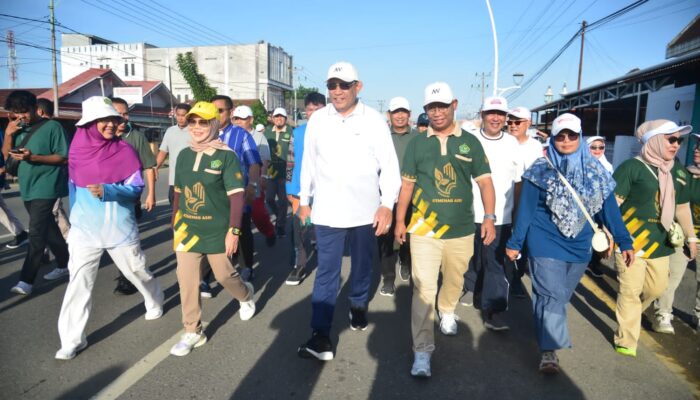 Lepas Jalan Sehat HAB ke-80 Kemenag, Gubernur dan Wagub Gorontalo Ajak Warga Tingkatkan Kerukunan 