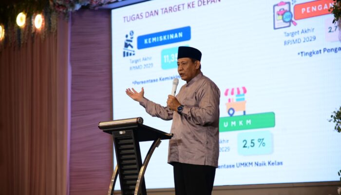 Diundang Tak Hadir, Walikota Kehilangan Momentum Melihat Langsung Pidato Elegan Gubernur Gusnar Ismail